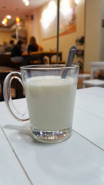 นมสดเย็น