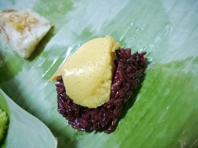 ข้าวเหนียวดำ สังขยา