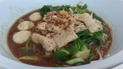 หมี่ขาว-เรือ หมูล้วน