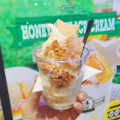 เมนูของร้าน Softbee Central Rama 9