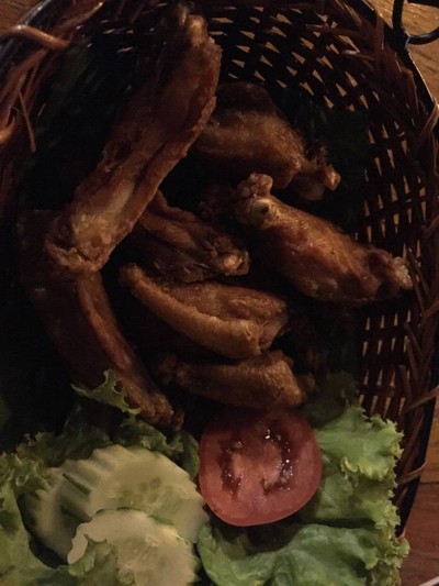 ปีกไก่ทอด