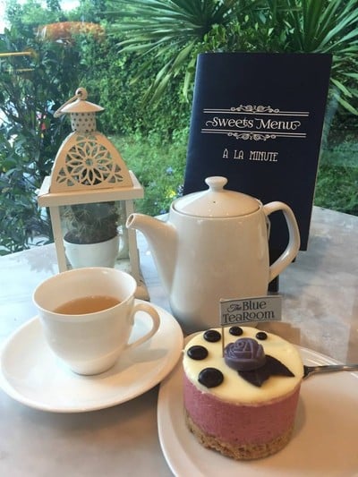 เมนูของร้าน The Blue Tea Room