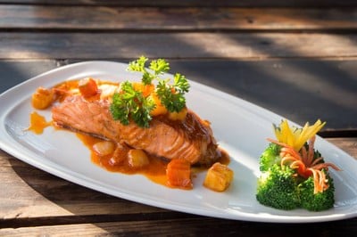 เมนูของร้าน RIVER WINE Restaurant and Wine Bar ปากเกร็ด