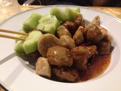 ลูกชิ้นทอด