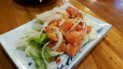 ยำแซลม่อน