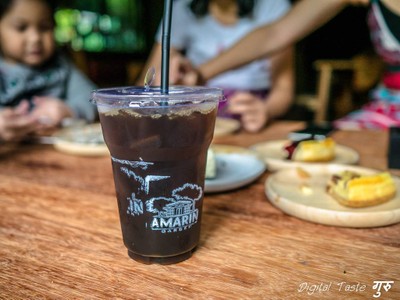 อเมริกาโน่เย็น ไม่ใส่น้ำตาล