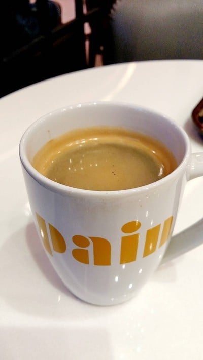 อเมริกาโน่ร้อน