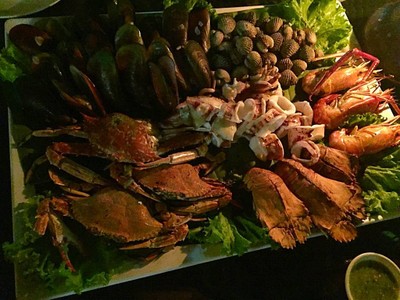 ชุดอาหารทะเล ขนาดกลาง 1200