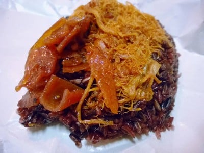 เมนูของร้าน เหนียวดำ หาดใหญ่