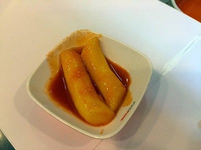 เมนูของร้าน Kangnam tteokbokki