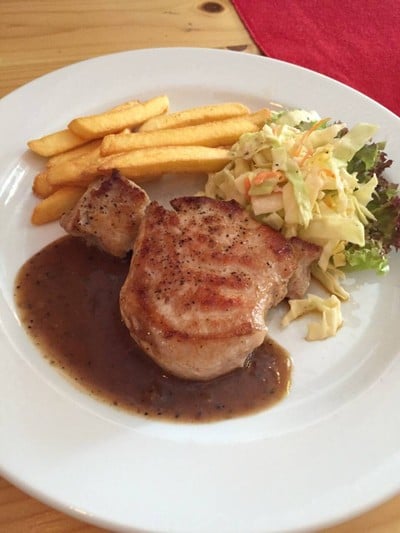 สเต๊กหมู Pork Loin