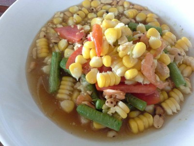 ตำข้าวโพด