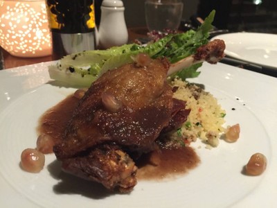 Duck Confit & Crispy Waffle