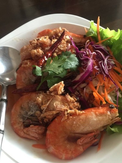 กุ้งซอสมะขาม