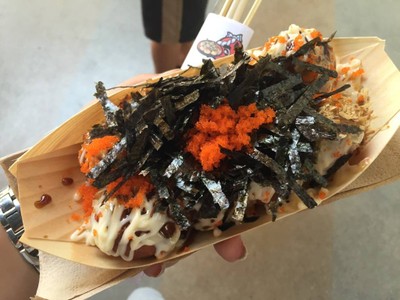 ทาโกะยากิ ทาโกะหมึกแดง ทาโก ทาโกะ ข้าว ขนมครก ญี่ปุ่น ปลาแชลมอน หมึก ทาโกะยากิหมึกแดง(ไร่กล้วย)