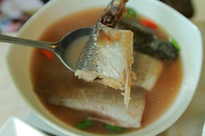 ต้มส้มปลากระบอก