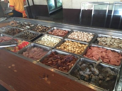 รสเด็ดอินเตอร์บุฟเฟ่ต์ กุ้งกระทะ+ทะเลเผา มีนบุรี
