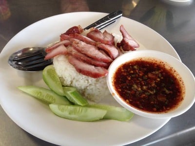 เมนูของร้าน ต้มแซ่บมีนบุรี