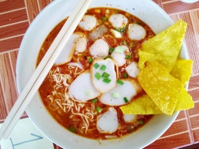 เมนูของร้าน อาม่าตีนไก่ซุปเปอร์ มีสาขาเดียว