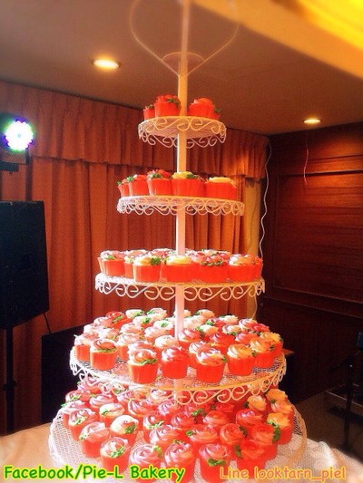 คัพเค้กงานแต่งสวยๆ