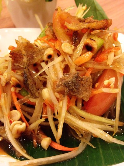 ส้มตำปลาสลิด
