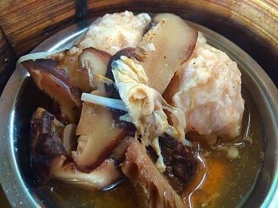 เมนูของร้าน จิบชาในสวน