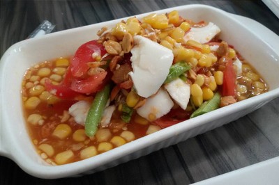 ตำข้าวโพดไข่เค็ม 89.+