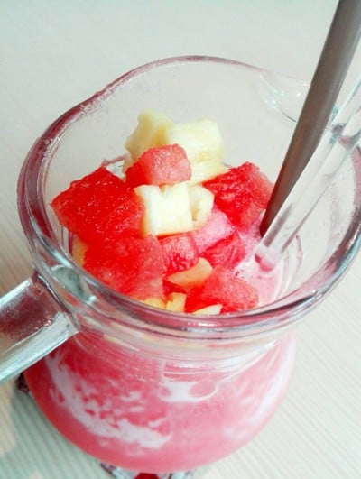 น้ำพันช์ปั่น