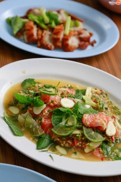 เมนูของร้าน เจ๊โอว ข้าวต้มเป็ด