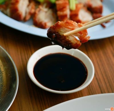 เมนูของร้าน เจ๊โอว ข้าวต้มเป็ด