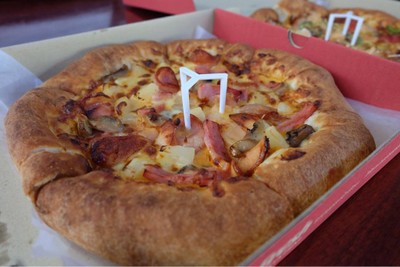 Ham & Duo Sausage Pizza