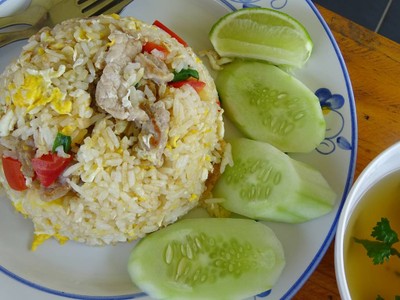 ข้าวผัดหมู