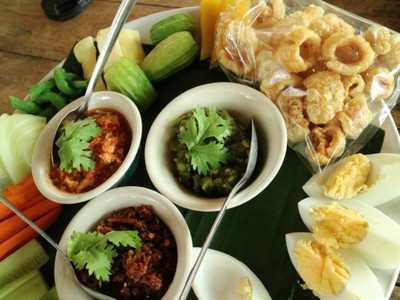 น้ำพริกเฮือนฮอม 150บาท