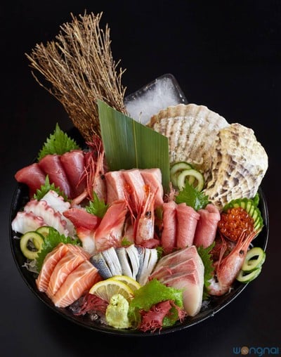 เมนูของร้าน Daruma Sushi ซอยอุดมสุข 50