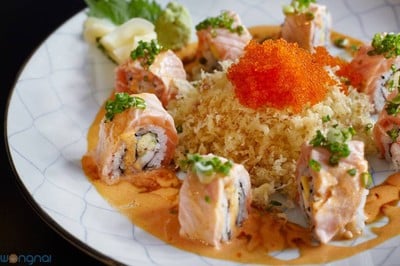 เมนูของร้าน Daruma Sushi ซอยอุดมสุข 50