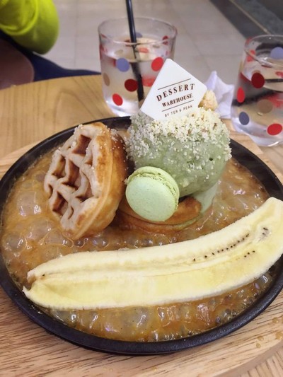 Sizzling Waffle Caramel