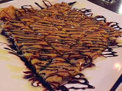 โรตีกล้วย เนยถั่ว