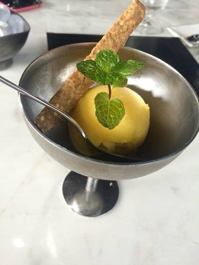 Mango Sherbet Ice Cream