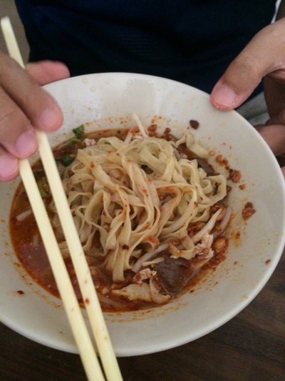 บะหมี่ต้มยำ