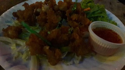 เอ็นข้อไก่ทอด
