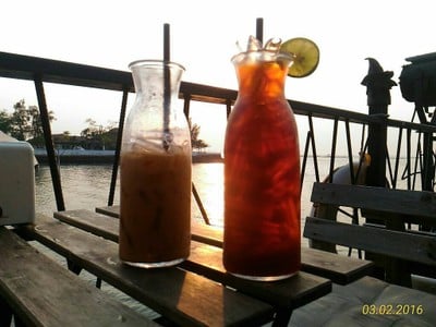 เมนูของร้าน เทียบท่า ณ ศรีราชา