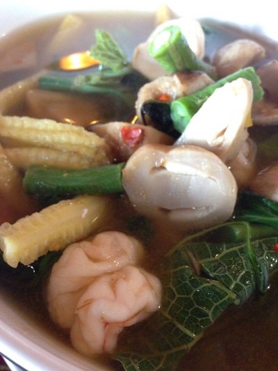 แกงเลียงกุ้งสด