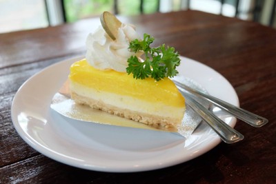 Lime cheese pie