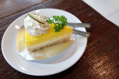 Lime cheese pie