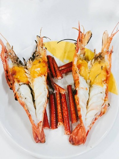 กุ้งเผาอร่อย 