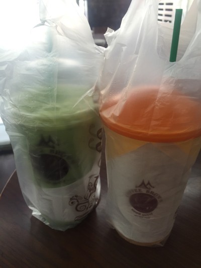 น้ำผึ้งมะนาว & ชาเขียว