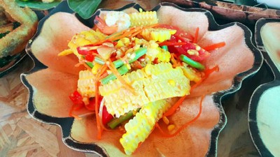 ตำข้าวโพด