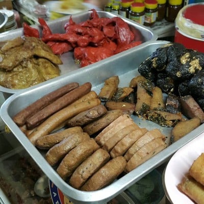 เมนูของร้าน ตำนานเจ สะพานหัน