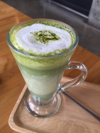 HOT MATCHA LATTE
