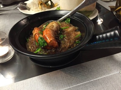 กุ้งอบวุ้นเส้น